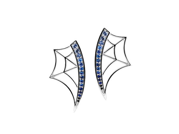 Blue Sapphire Earrings