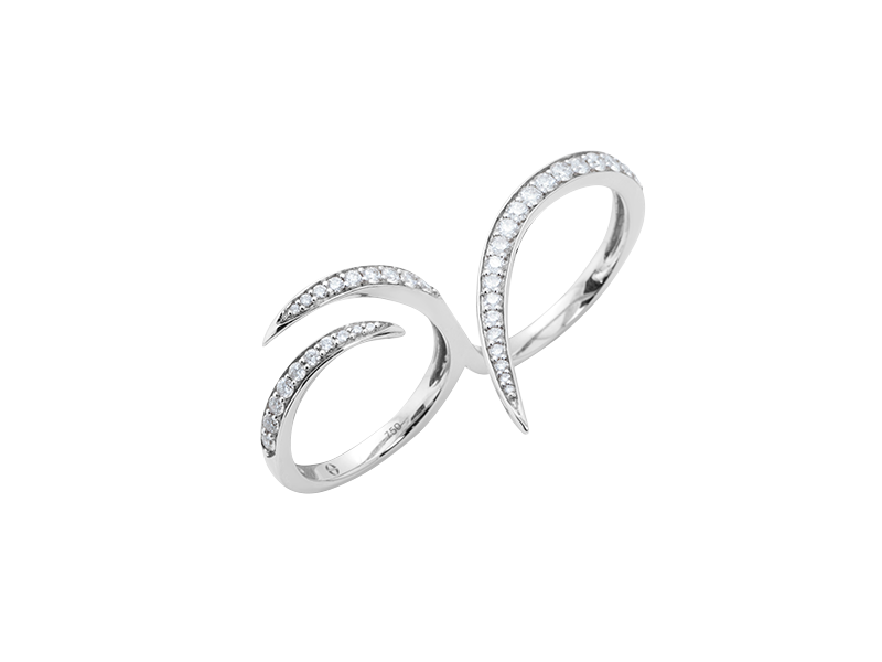 Double Diamond Ring